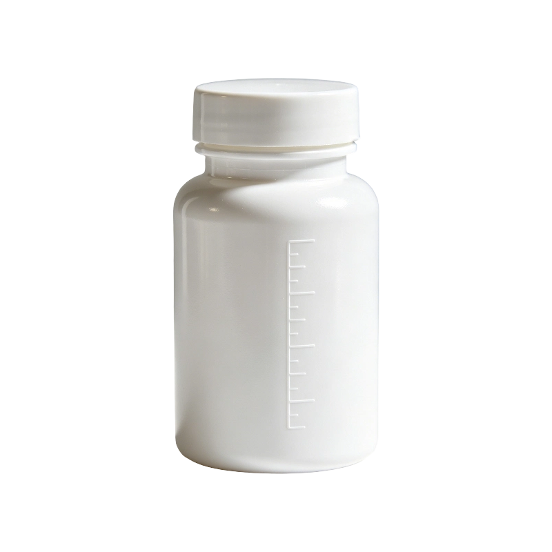 100ml 150ml HDPE Vitaminum Tabulettae Nutraceuticae Round Capsulae