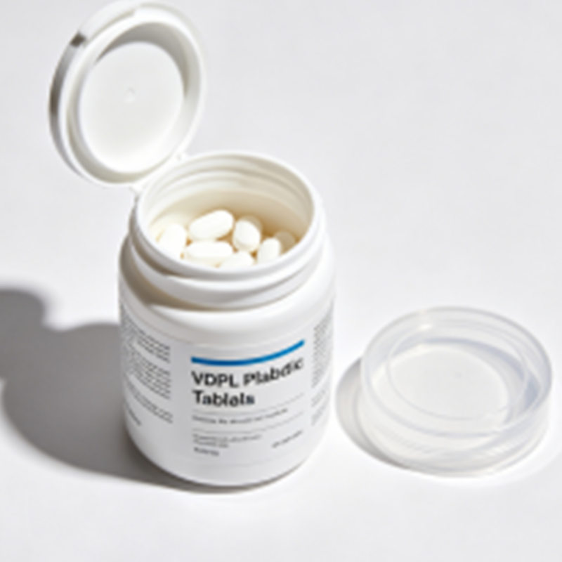 50ml 100ml Round HDPE Medicina Plastic Utrem
