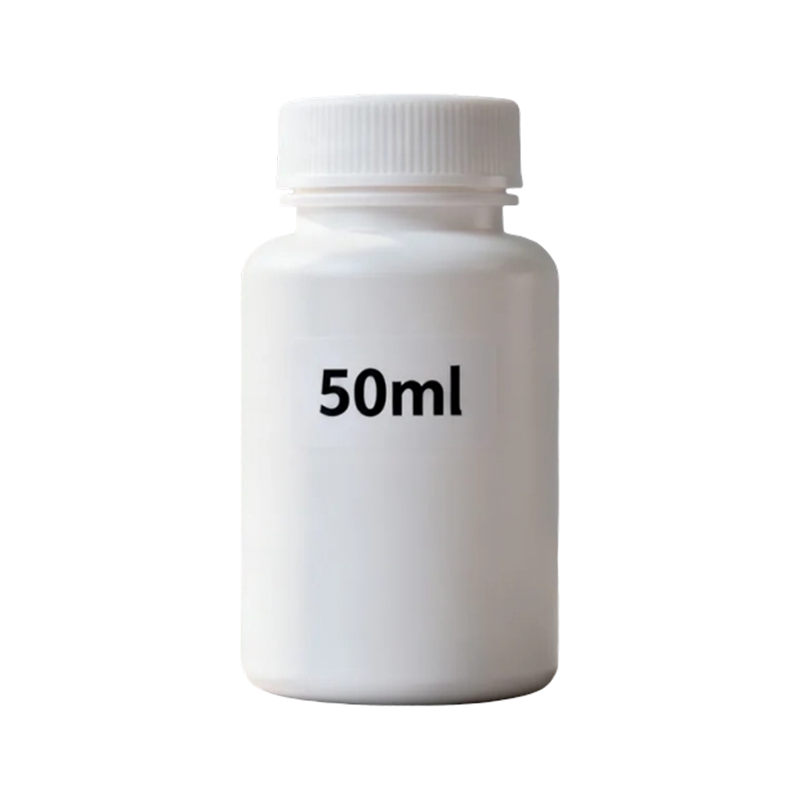 50ml 100ml Round HDPE Medicina Plastic Utrem
